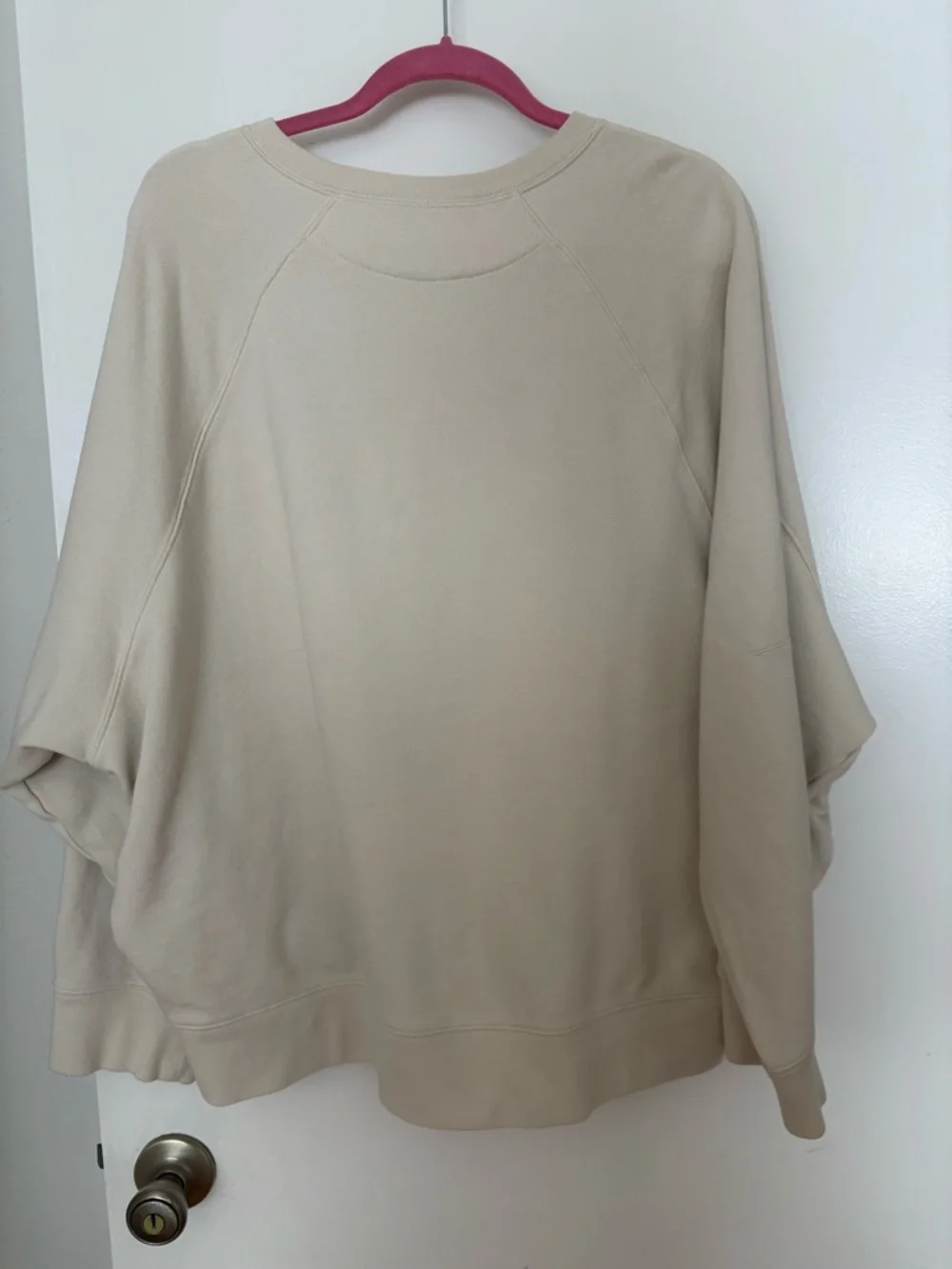 Calvin Klein Oversized Neutral Crewneck Sweatshirt